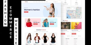 E-Commerce Fashion / Cloth Store Website Design