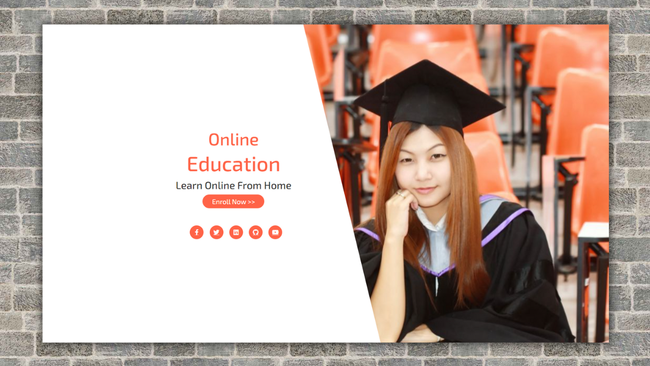 Online Educational Website Templates Free Download HTML With CSS 