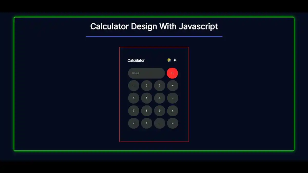 javascript calculator project tutorial